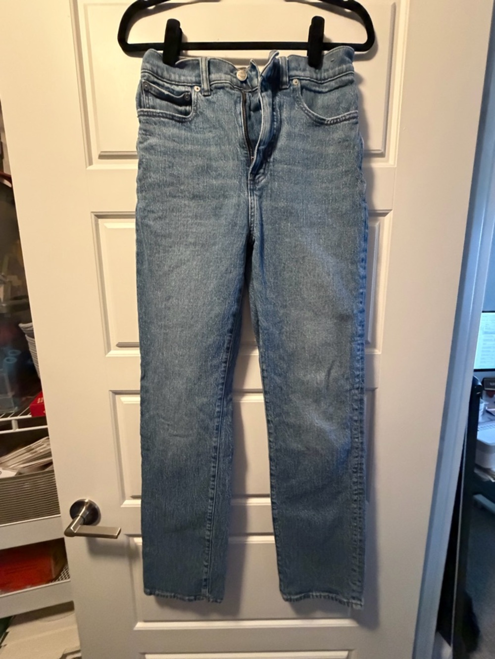 Madewell Classic Wash 90s Straight Leg Jeans